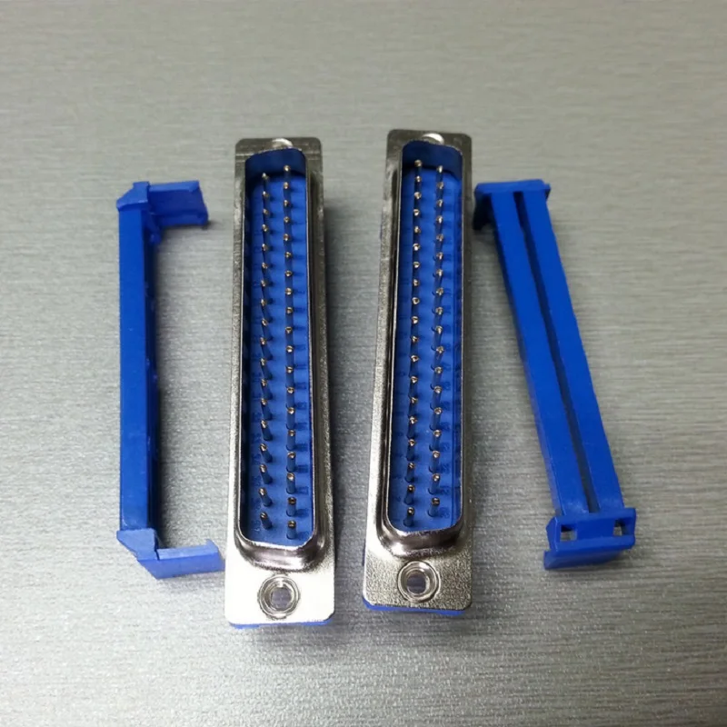 

5Pcs Two rows of d-sub(VGA)37pin press line male connector 37Pin computer adapter plug Multi-function computer adapter male