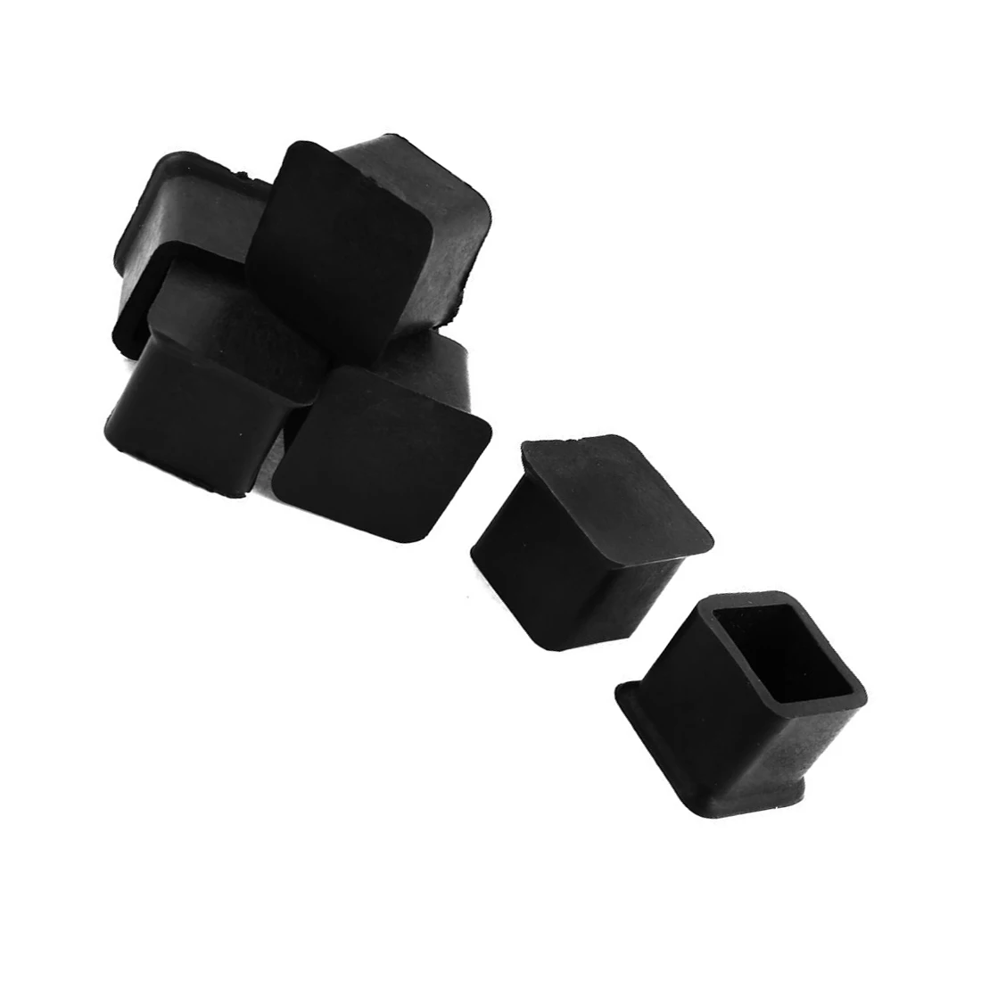

Hot Sale 20mm x 20mm armchair table leg end caps furniture foot covers 7 parts