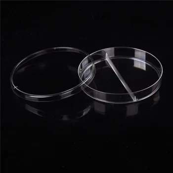 

10pcs Disposable Practical Sterile Petri Dishes with Lids for Lab 90mm Plate Bacterial Yeast Chemical Instrument Lab