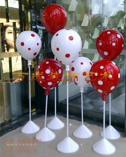 guangdong fiberglass window manufacturers custom balloon decorations store window decoration booth decoration - Fiberglass Christmas Decorations guangdong fiberglass window manufacturers custom balloon decorations store window decoration booth decoration - Fiberglass Christmas Decorations