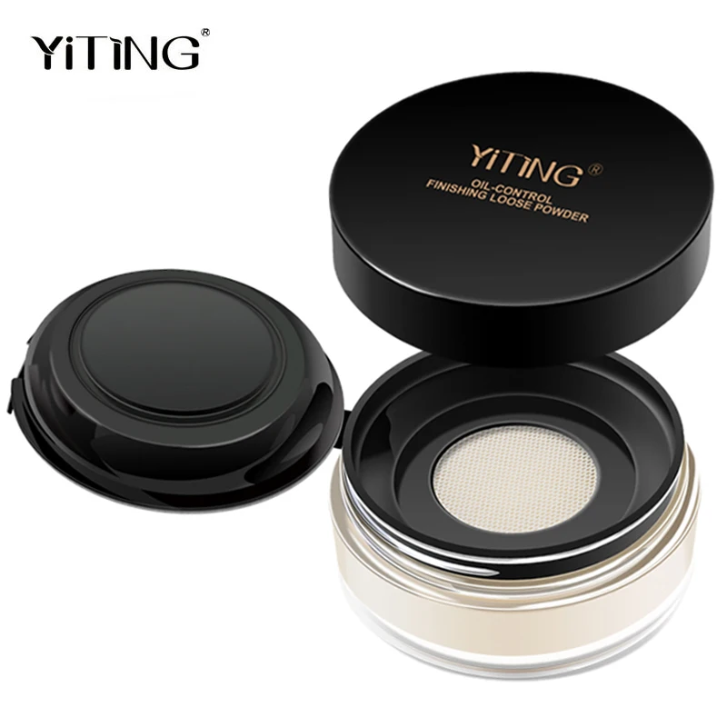 

YITING Smooth Loose Finishing Powder Makeup Finishing Powder Face Oil-contorl Cosmetic Finish Setting Powder With Puff
