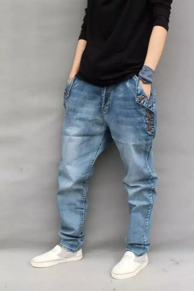 мешковатые джинсы мужские