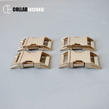 

50pcs metal buckles strong snap hook belt buckle 1 inch (25mm) strap for DIY paracord dog pet collar backpack bag accessories