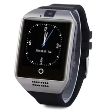 Heißer verkauf! heißer verkauf 1,54 zoll Q18 Smartwatch Telefon MTK626A 360 MHz NFC 2.5D Screen Smart Watch Eingebaute Kamera Bluetooth Sound Rec