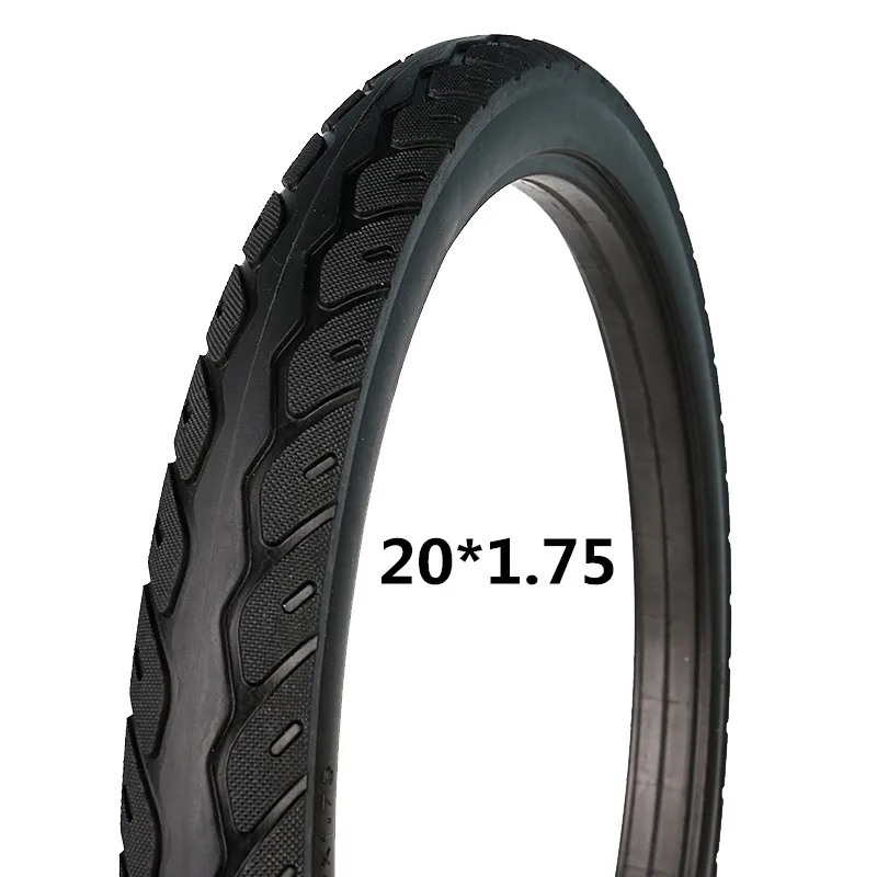 20*1.75 Biciclette Gomme piene 20 Pollice 20x1.75 Pneumatici Pneumatici  Moto Anti slip Nero MTB equitazione Bici Da Strada|Bicycle Tires| -  AliExpress