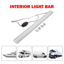 24V White LED Strip Lights Bar Roof Light For Car Truck Caravan Camper Motorhome 42x3 5x1
