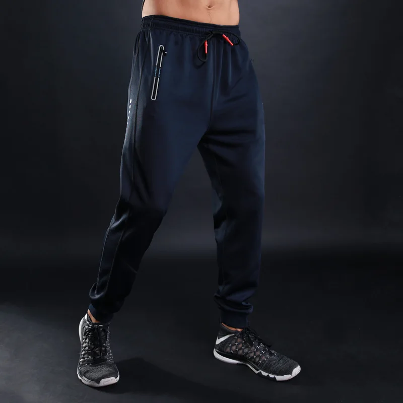 BARBOK Running Pants Men Winter Yoga Sports Leggings Gym Leisure Trousers Sportswear Sweat Proof Jogging Pants Fitness Clothing - Цвет: L10818L