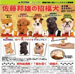 Япония gashapon игрушки милый талисман повезло Maneki щенков Моти Шиба ину labradordog бульдог Джек Рассел терьер манят рисунок