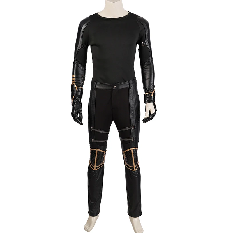 Avengers Endgame Hawkeye Cosplay Costume Clinton Francis Barton Battle suit Full Set