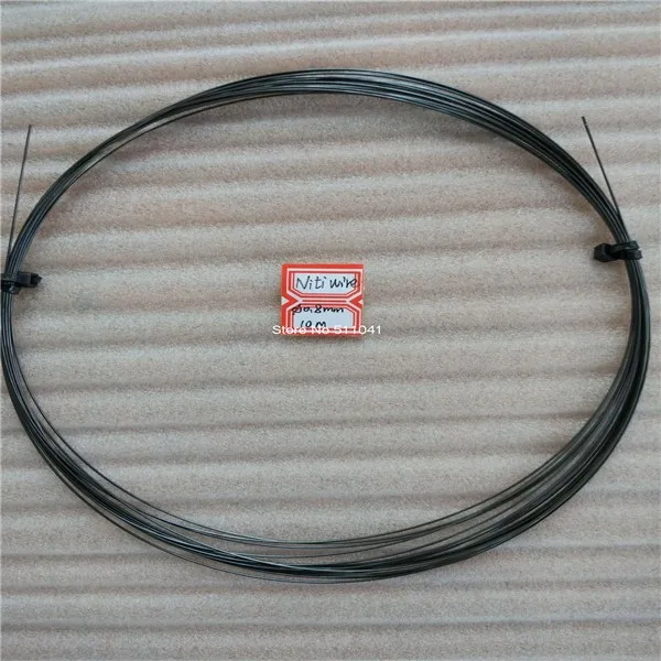 Нитинола памяти формы провода, супер эластичные проволоке, провод Нитинол, диаметр 0.8 мм, 10 м оптовая продажа, Бесплатная доставка