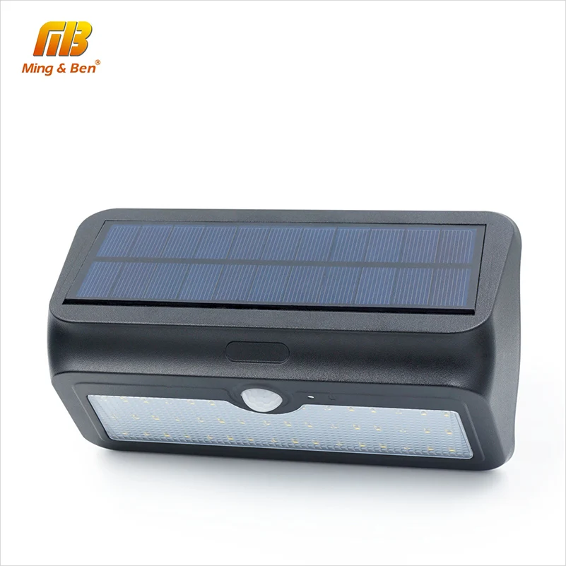 

[MingBen] Waterproof LED Solar Light 24 37 46 LEDs Solar Panels Power PIR Motion Sensor LED Garden Light Outdoor Solar Wall Lamp