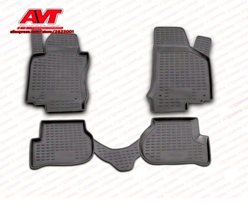 

Floor mats for Volkswagen Golf IV 1998- 2004 4 pcs rubber rugs non slip rubber interior car styling accessories