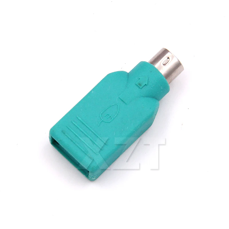 Горячая Распродажа Универсальный USB гнездовой разъем для PS2 PS/2 6pin mini din Мужской