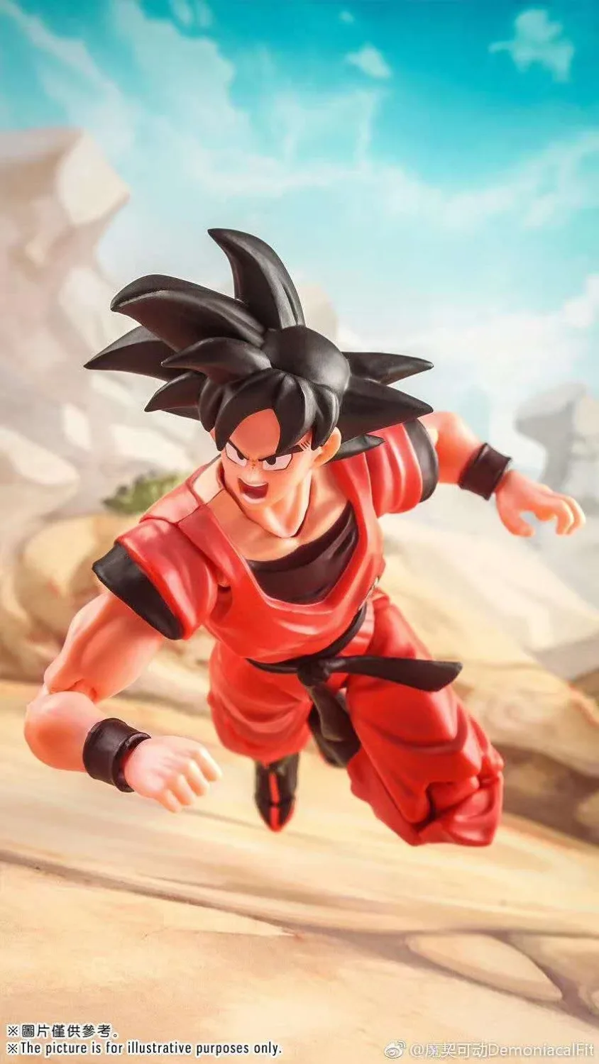 Demoniacal fit SSJ Goku kaiohken фигурка героя алого боевого художника kaiouken Dragon Ball Z игрушка son gokou Brinquedos 1/12