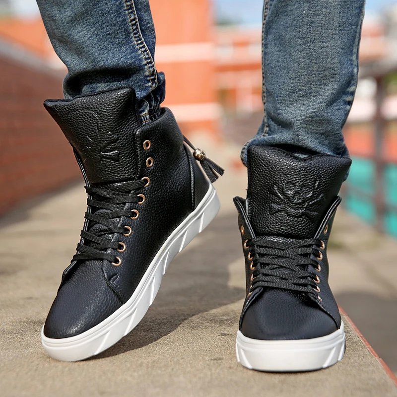 stylish high top shoes