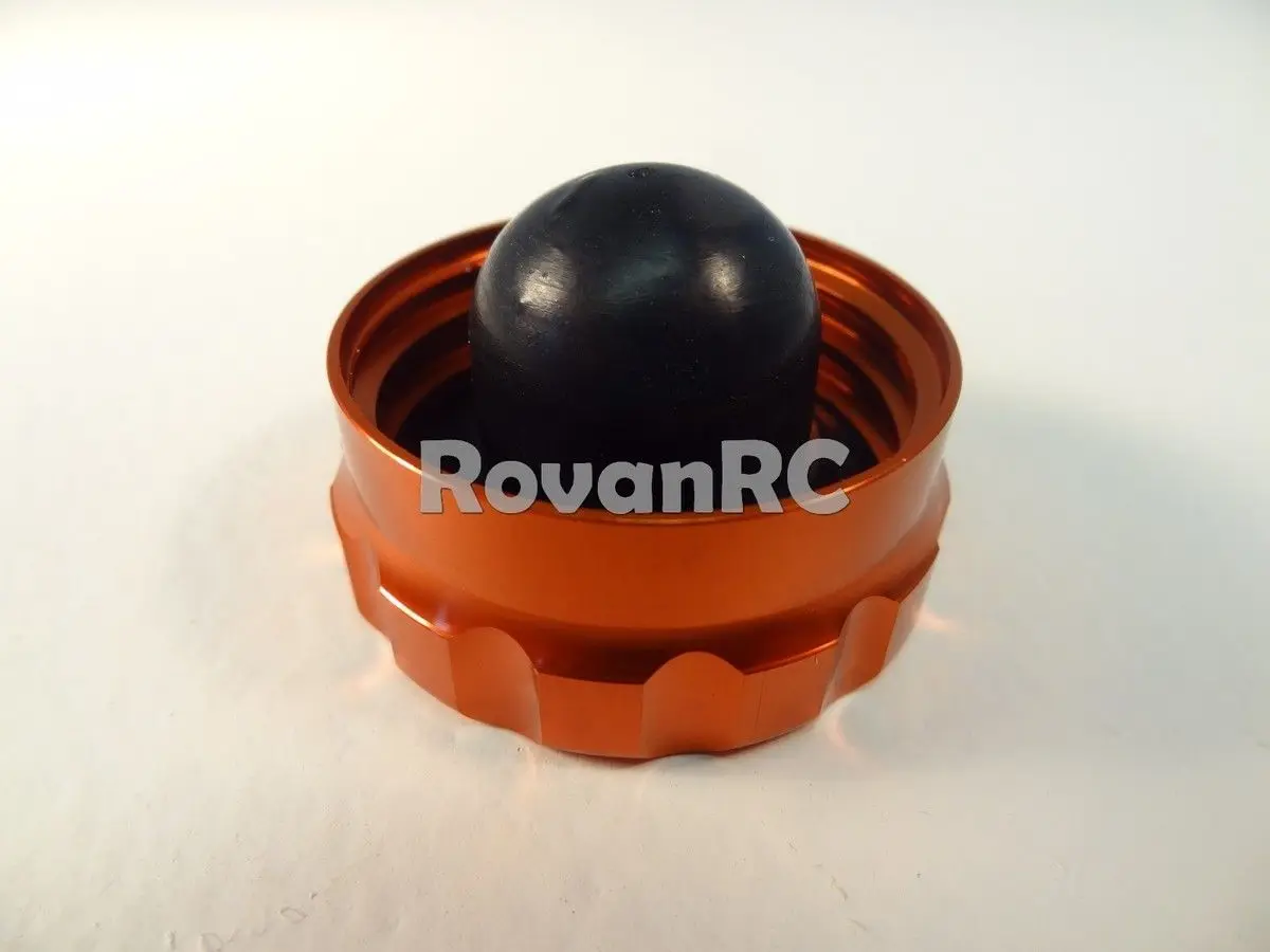 

Rovan 1/5 Scale CNC Orange Aluminum Gas Cap HPI Baja 5b buggy, 5t Truck Nice!