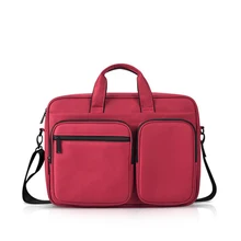 Новая 15,6 дюймовая сумка для ноутбука, дорожный портфель с органайзером, деловой портфель s для Macbook подходит для мужчин и женщин