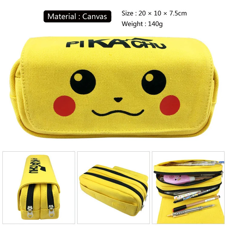 Cute Japan School Pencil Case For Girls High Capacity Multifunction