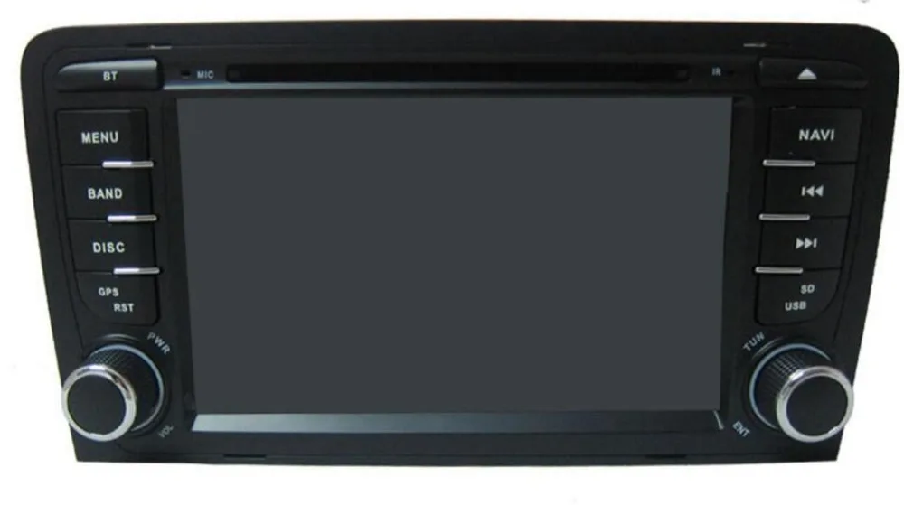 Top 1024X600 Android 8.1 2 din car dvd gps navigation for Audi A3 S3 2003-2013 car radio multimedia aoturadio player touch screen 1