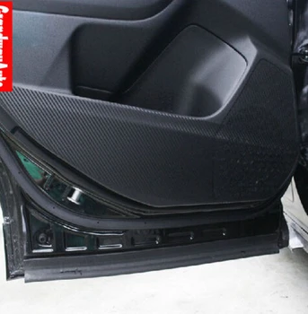 

Carbon Fiber Scratch Protect Inside Door Cover Mats Trim For Subaru XV