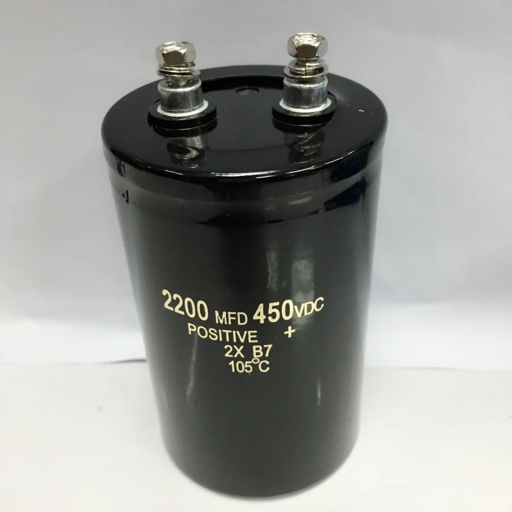 Free Shipping 2200uF 450V 105C Electrolytic capacitor 50*105mm-in ...