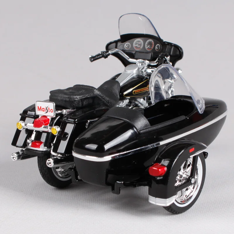 Maisto 1:18 1998 H D FLHT стандарт электроплана SIDECAR мотоцикл велосипед Модель Новый в