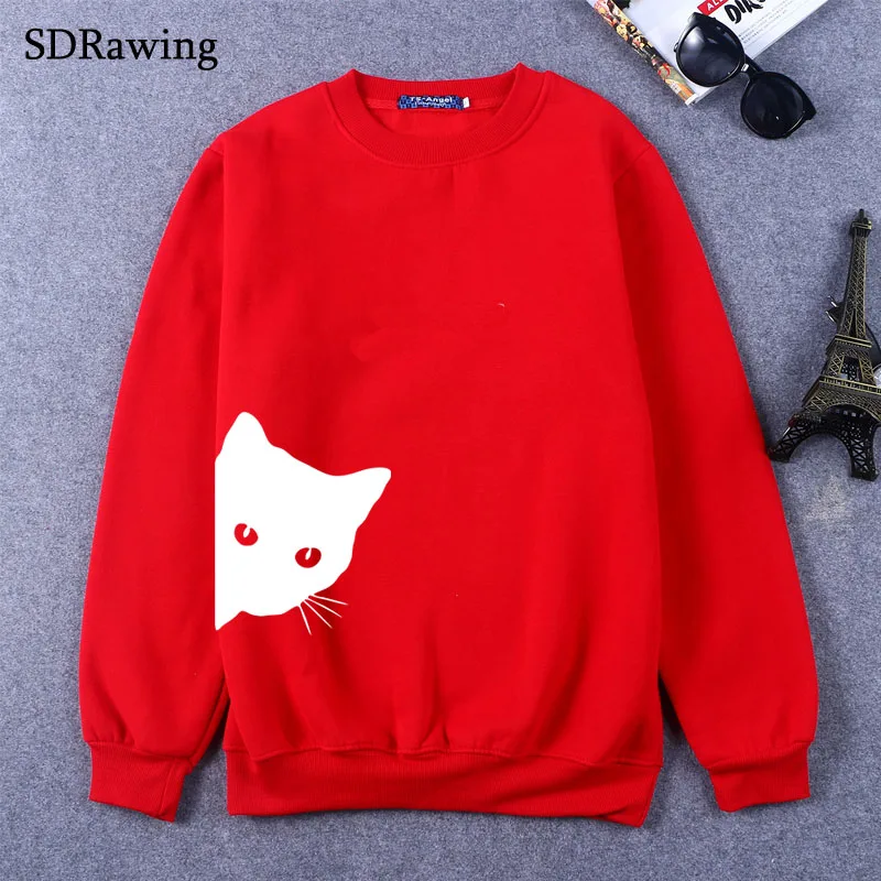 cat out side Print Women Sweatshirts Cotton Casual Funny Sweatshirts For Lady Girl Sweatshirts Hipster Tumblr Drop Ship cat out side Print Women Sweatshirts Cotton Casual Funny Sweatshirts For Lady Girl Sweatshirts Hipster Tumblr Drop Ship