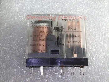

5PCS 10pins 24V G2RK-2-24VDC G2RK-2-DC24V Relay Original