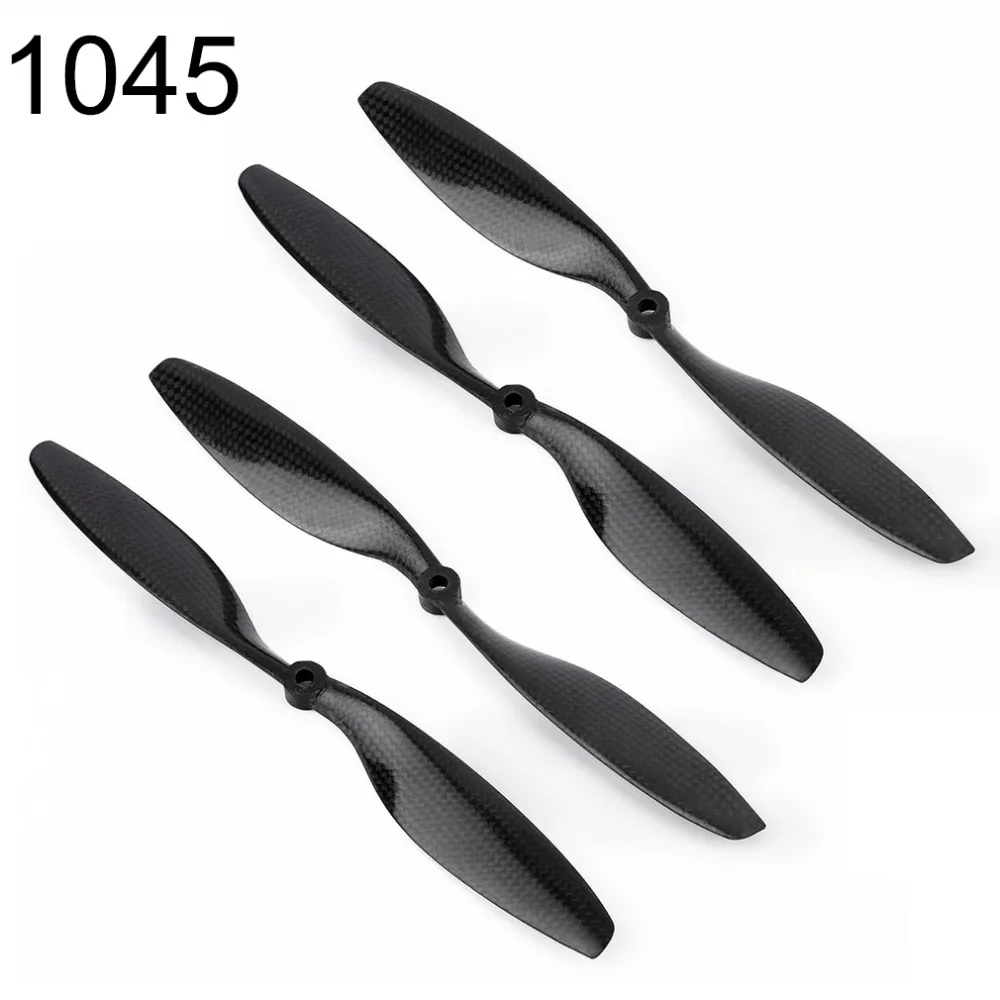 4 pieces 10x4.5 1045 Carbon Fiber Propeller for Multicopter F450 F550 Drone RC Spare Parts CW CCW Props Replacement Blade Wing 4 pieces 10x4.5 1045 Carbon Fiber Propeller for Multicopter F450 F550 Drone RC Spare Parts CW CCW Props Replacement Blade Wing