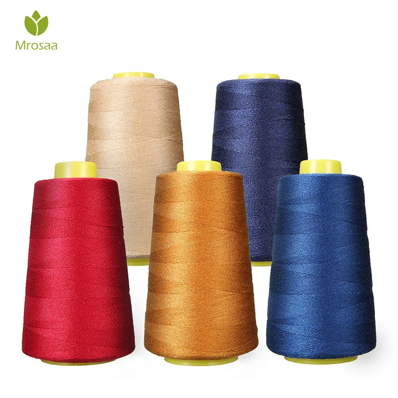 

Mrosaa Best quality 5 pcs Sewing Threads Polyester Thread Strong Durable Sewing For Hand Machines Thread Craft Patch thread