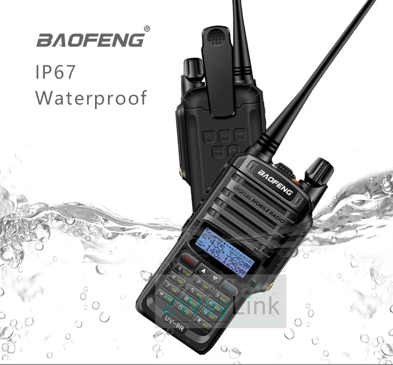 UV-9R плюс антенна Baofeng 8 Вт 10 км Водонепроницаемый IP67 иди и болтай Walkie Talkie “иди и 10 км УФ 9R UV-XR GT-3WP UV-5S UV-5R WP BF-A58 T57 T-57