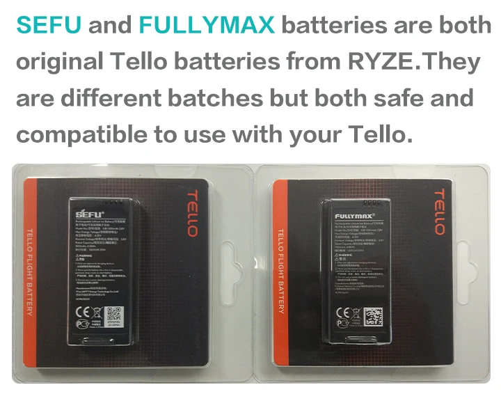 ryze tello battery