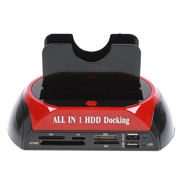 2 5 3 5 SATA IDE 2 Double Dock HDD Docking Station e SATA Hub font