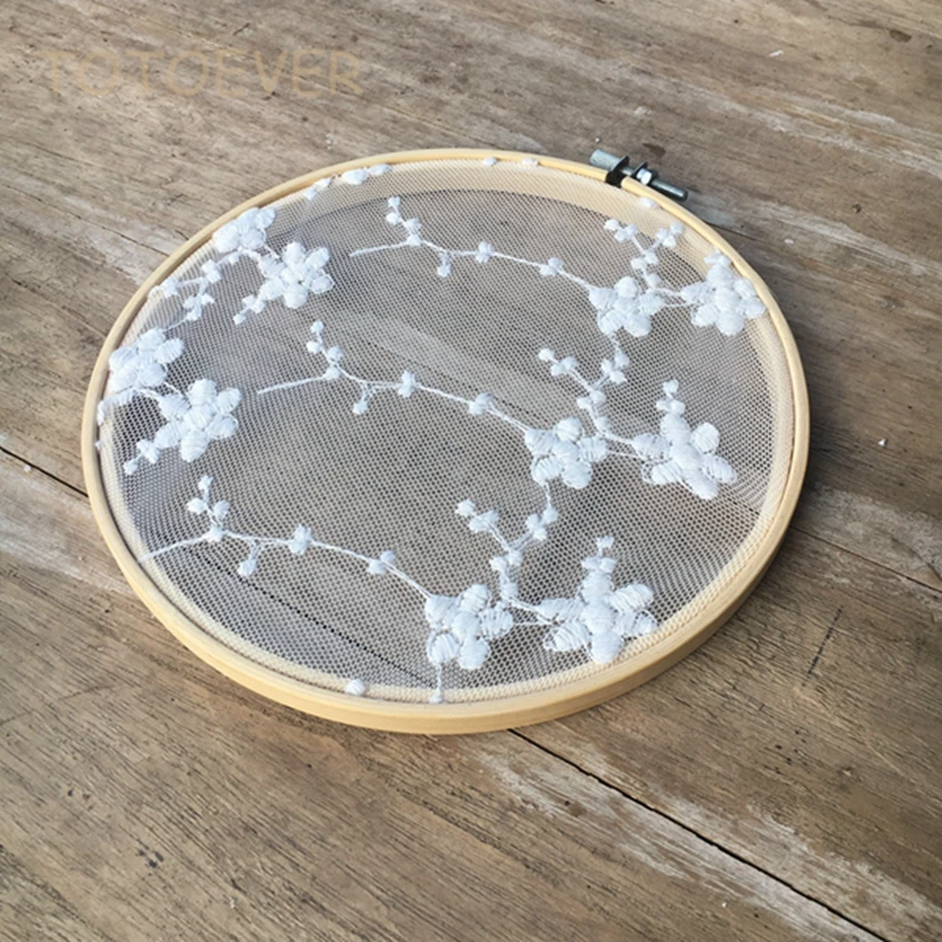 3 шт./компл. винтажные хлопковые вышитые белые кружевные искусственные