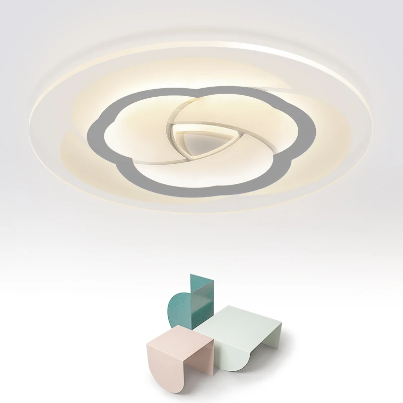 Современный акриловый светодиодный светильник, Новое поступление, простая ультратонкая Люстра для столовой спальни