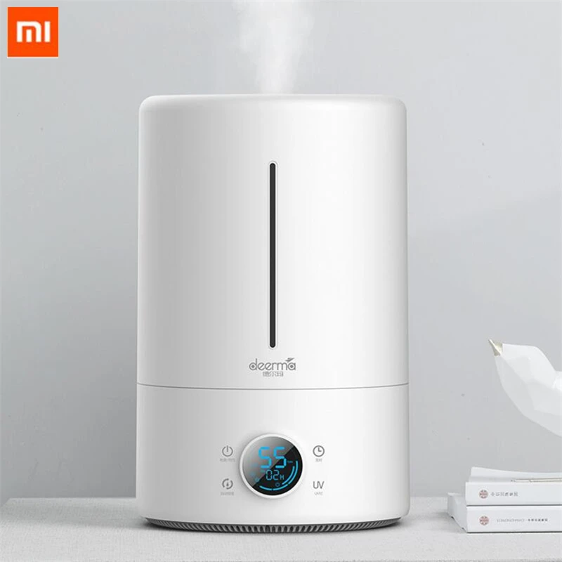 

Original Xiaomi Deerma 5L Air Humidifier Touch Version Smart Constant humidity UV LED 12H Timing Quiet Air Purifying for Air new