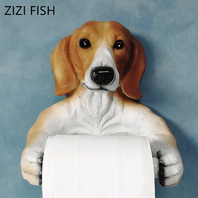 素敵な動物トイレットペーパースタンド樹脂犬恐竜象カエルペーパータオルホルダーペーパーカバーボックスキッチンペーパーホルダー Paper Holders Aliexpress