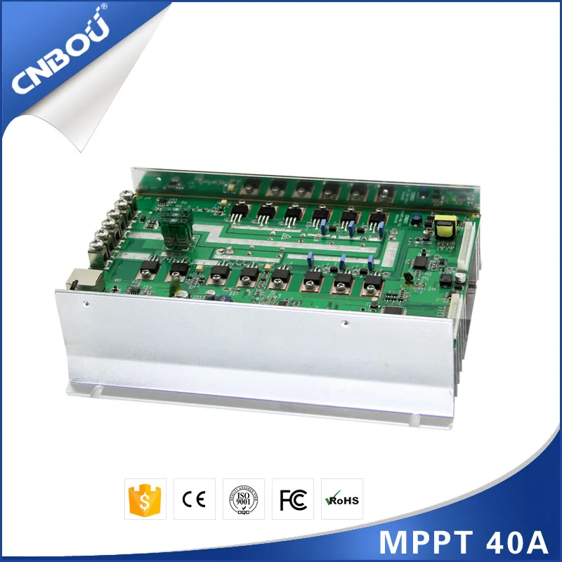 ЖК 40A 12 В MPPT солнечный регулятор|mppt solar controller|solar controllersolar mppt controller |