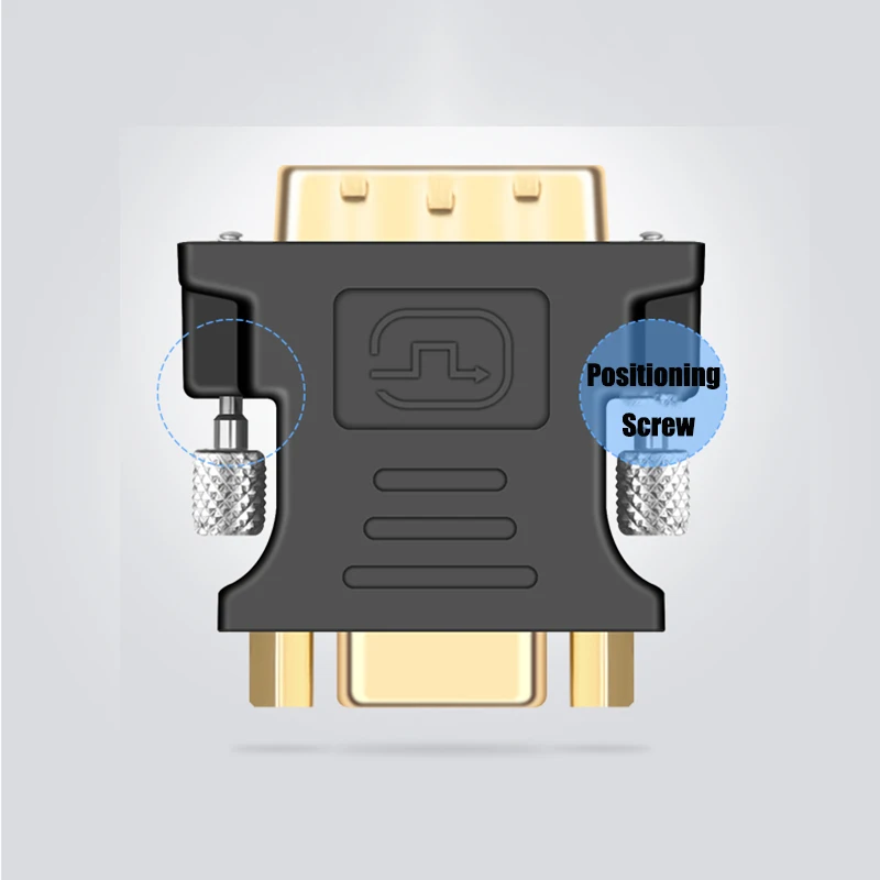DVI d VGA Adapter DVI to VGA Mini jack DVI 24+5 to VGA 1080P Male to Female Gold plate DVI VGA Converter for HDTV Monitor Laptop DVI d VGA Adapter DVI to VGA Mini jack DVI 24+5 to VGA 1080P Male to Female Gold plate DVI VGA Converter for HDTV Monitor Laptop