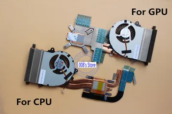 

Brand Laptop CPU GPU Cooler Heatsink Fan For MSI GS70 -2PE GS72 Stealth Pro Radiator AAVID PAAD06015SL N229 N269 0.55A 5VDC