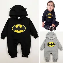 3-24Months Newborn Boys Clothes Baby Batman Romper Outfits 2 Colors