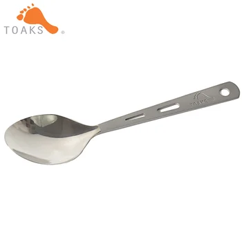 

TOAKS SLV-13 Titanium Spoon Outdoor Picnic and Household Dual-Use Tableware 165mm 18g