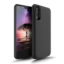 Батарея чехол для HUAWEI P20/P20Pro внешний Мощность банк Зарядное устройство ТПУ Рамка телефона чехол тонкий 3600 мАч/ толщиной 6000 мАч