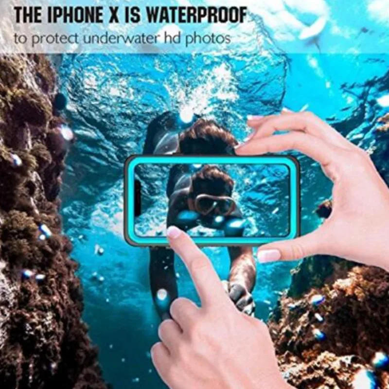 iphone x waterproof cover coque (2)