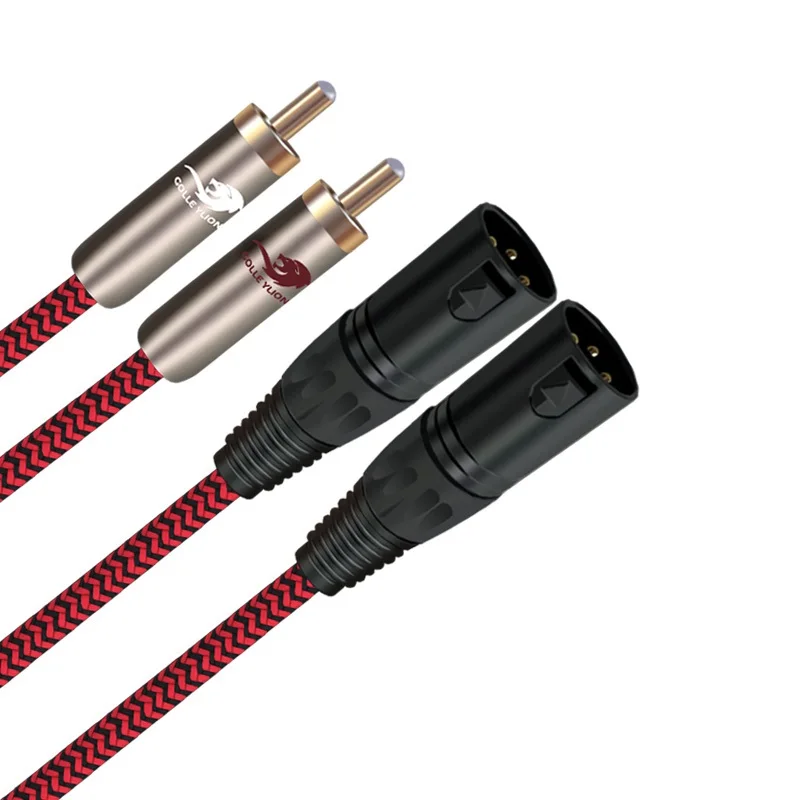 XLR- RCA-