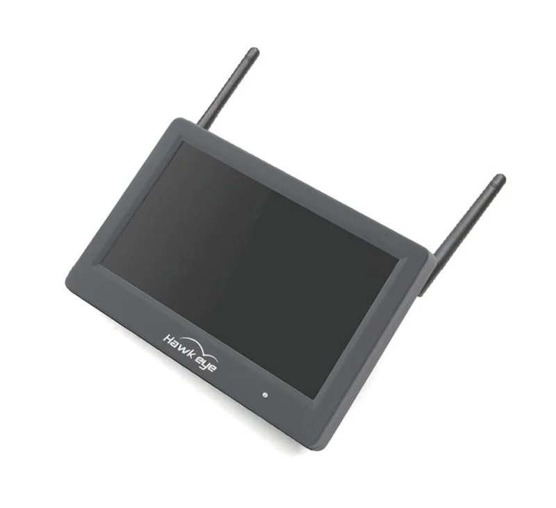 

Hawkeye Sharp Vision FPV Ground Station 7 inch LCD Monitor with duel Receivers