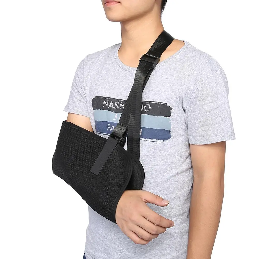 Arm Brace Support Breathable Armrest Shoulder Belt for Adult Children