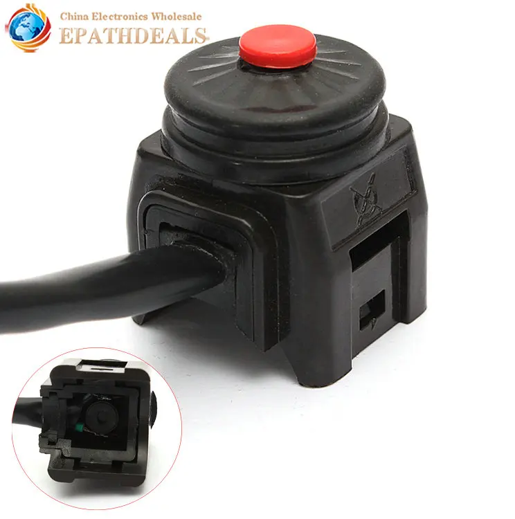 2pcs! Universal Motorcycle Kill Stop Switch Horn Button for Motorbike