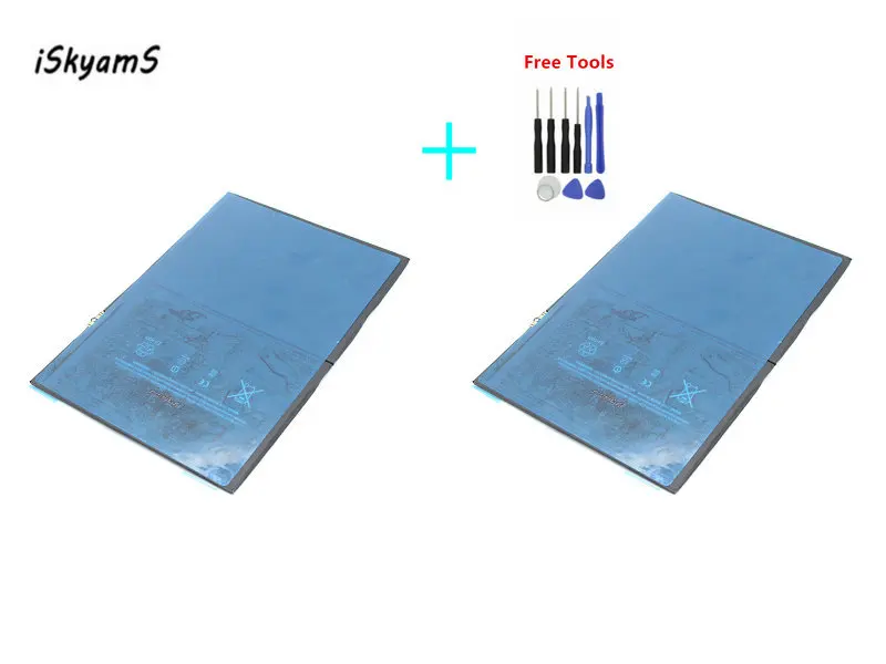 ISkyamS 2x8827 мАч 0 нулевой цикл Сменный аккумулятор для iPad Air 5 A1484 A1474 A1475 3 73 в планшета +