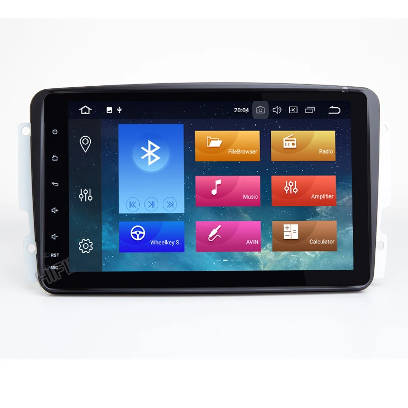 Best DSP IPS 4G Android 8.0 Car DVD PLAYER For Mercedes Benz W209 W203 M ML W163 Viano W639 Vito Vaneo GPS radio stereo PC 4GB + 32GB 1